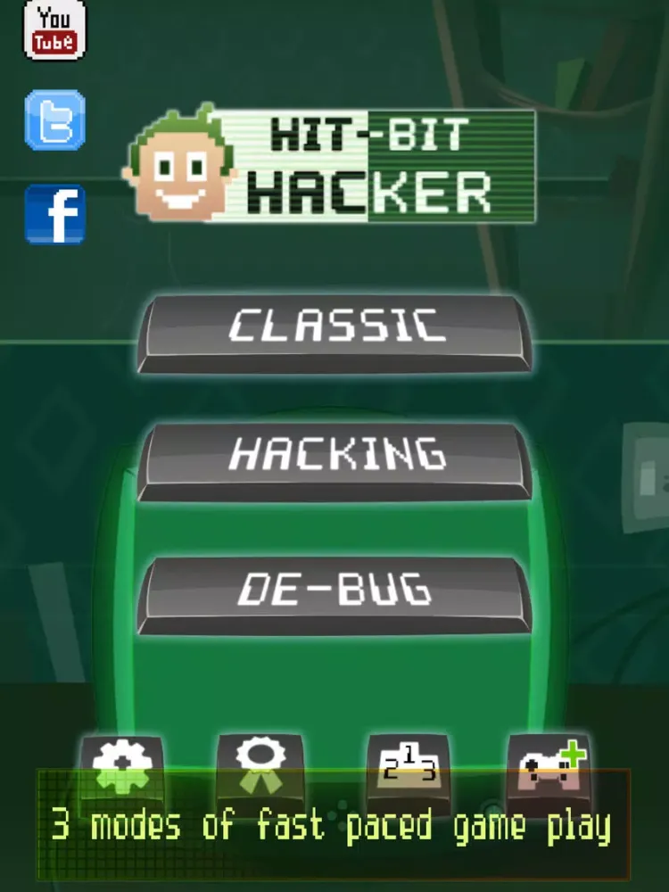 Hit Bit Hacker - Tap 1010 ! iPad  スクリーンショット